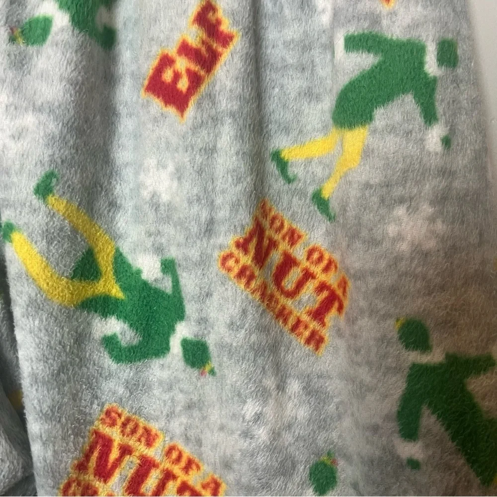 Elf Fleece “Son of‎ a Nutcracker” Pajama Pants Men’s Medium